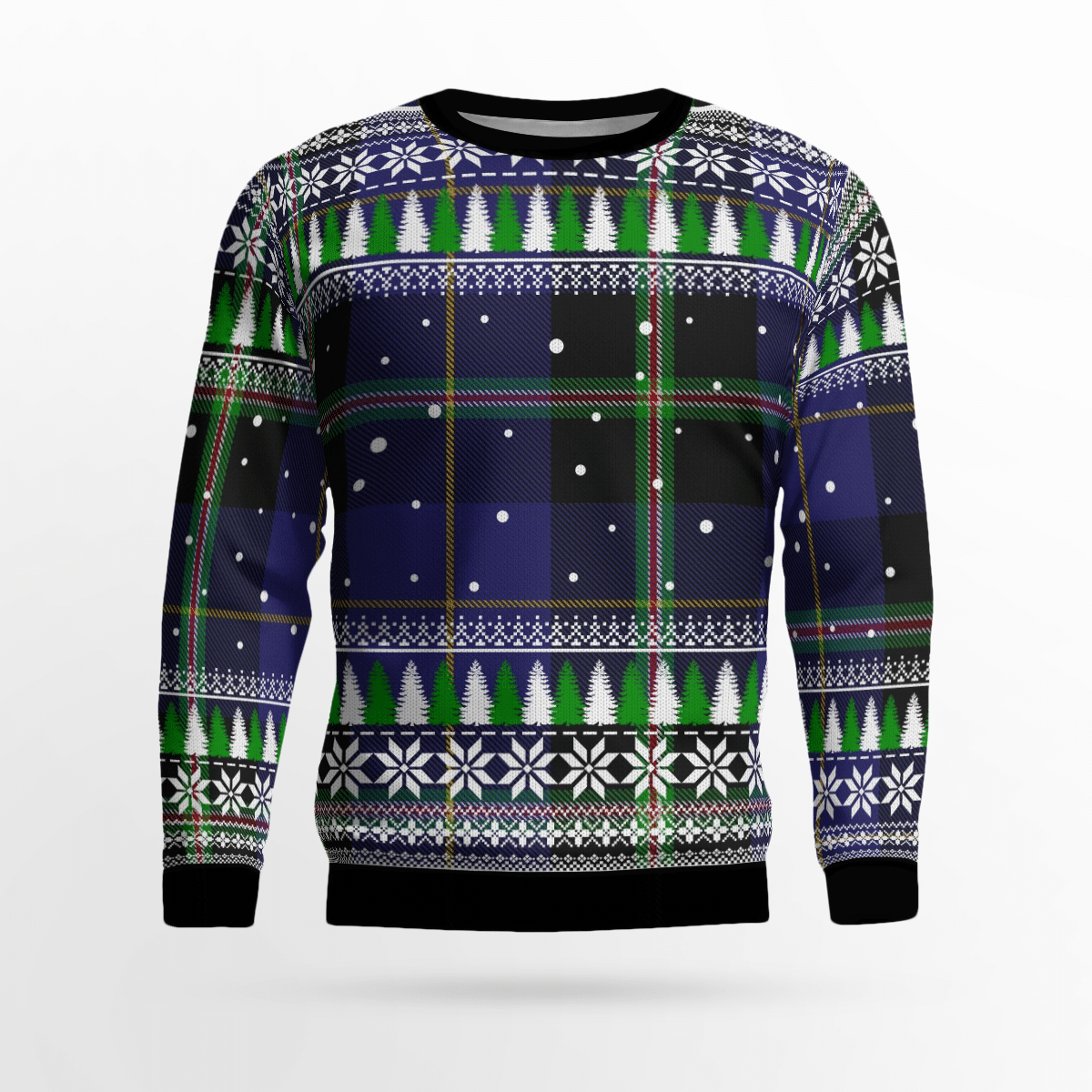Clan Italian National Tartan Christmas Ugly Sweater FU32 Italian National Tartan Tartan Ugly Sweater   