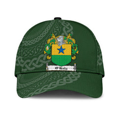 Clan Ohaly Coat Of Arms - Irish Family Crest St Patrick's Day Classic CapHB53 Classic Cap - Ohaly Coat Of Arms St Patrick's Day Classic Cap Irish Cap   