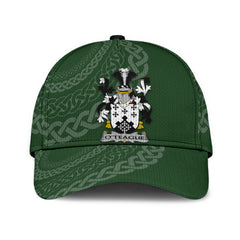 Clan Oteague Coat Of Arms - Irish Family Crest St Patrick's Day Classic CapXX37 Classic Cap - Oteague Coat Of Arms St Patrick's Day Classic Cap Irish Cap   