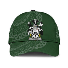 Clan Wadge Coat Of Arms - Irish Family Crest St Patrick's Day Classic CapKB89 Classic Cap - Wadge Coat Of Arms St Patrick's Day Classic Cap Irish Cap   