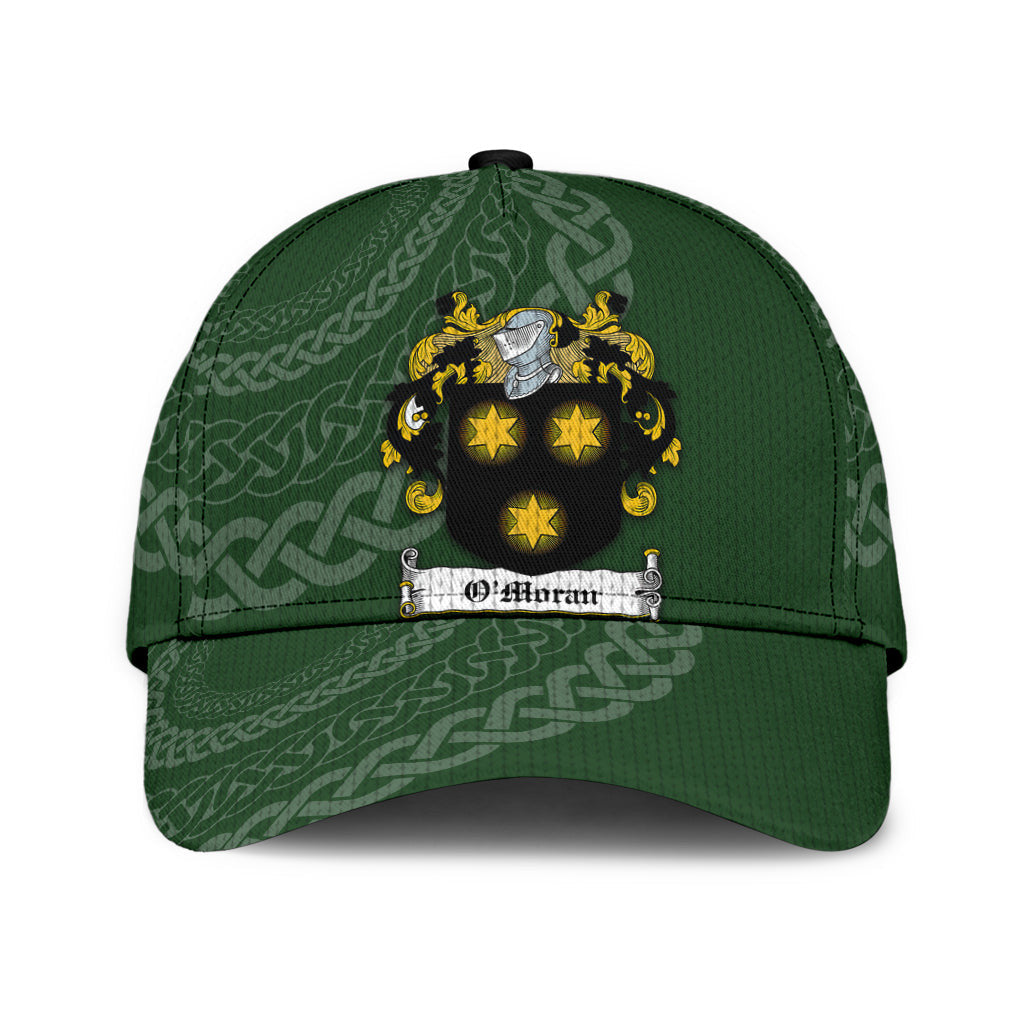 Clan Omoran Coat Of Arms - Irish Family Crest St Patrick's Day Classic CapRA29 Classic Cap - Omoran Coat Of Arms St Patrick's Day Classic Cap Irish Cap   