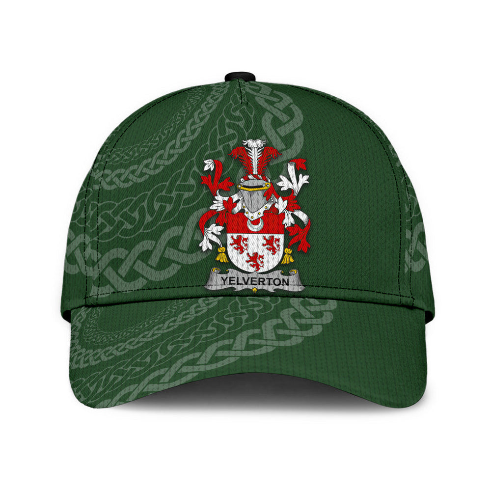 Clan Yelverton Coat Of Arms - Irish Family Crest St Patrick's Day Classic CapZN82 Classic Cap - Yelverton Coat Of Arms St Patrick's Day Classic Cap Irish Cap   