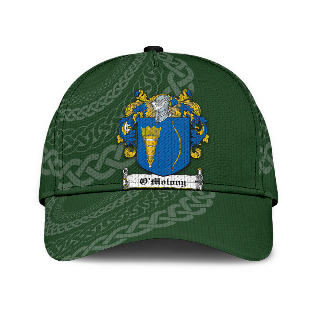 Clan Omolony Coat Of Arms - Irish Family Crest St Patrick's Day Classic CapVK23 Classic Cap - Omolony Coat Of Arms St Patrick's Day Classic Cap Irish Cap   