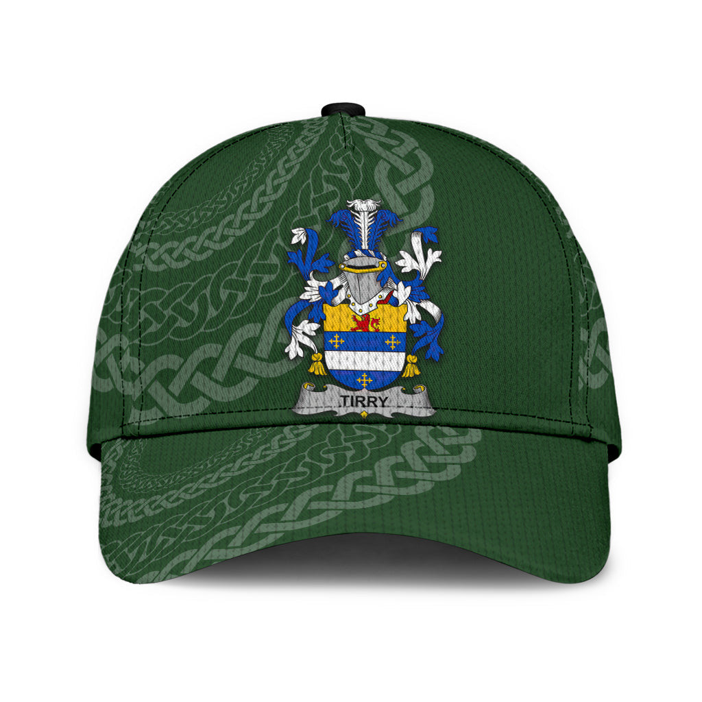 Clan Tirry Coat Of Arms - Irish Family Crest St Patrick's Day Classic CapZO30 Classic Cap - Tirry Coat Of Arms St Patrick's Day Classic Cap Irish Cap   