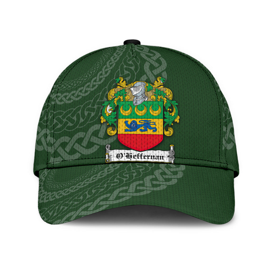 Clan Oheffernan Coat Of Arms - Irish Family Crest St Patrick's Day Classic CapZC50 Classic Cap - Oheffernan Coat Of Arms St Patrick's Day Classic Cap Irish Cap   