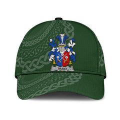 Clan Trant Coat Of Arms - Irish Family Crest St Patrick's Day Classic CapWR12 Classic Cap - Trant Coat Of Arms St Patrick's Day Classic Cap Irish Cap   