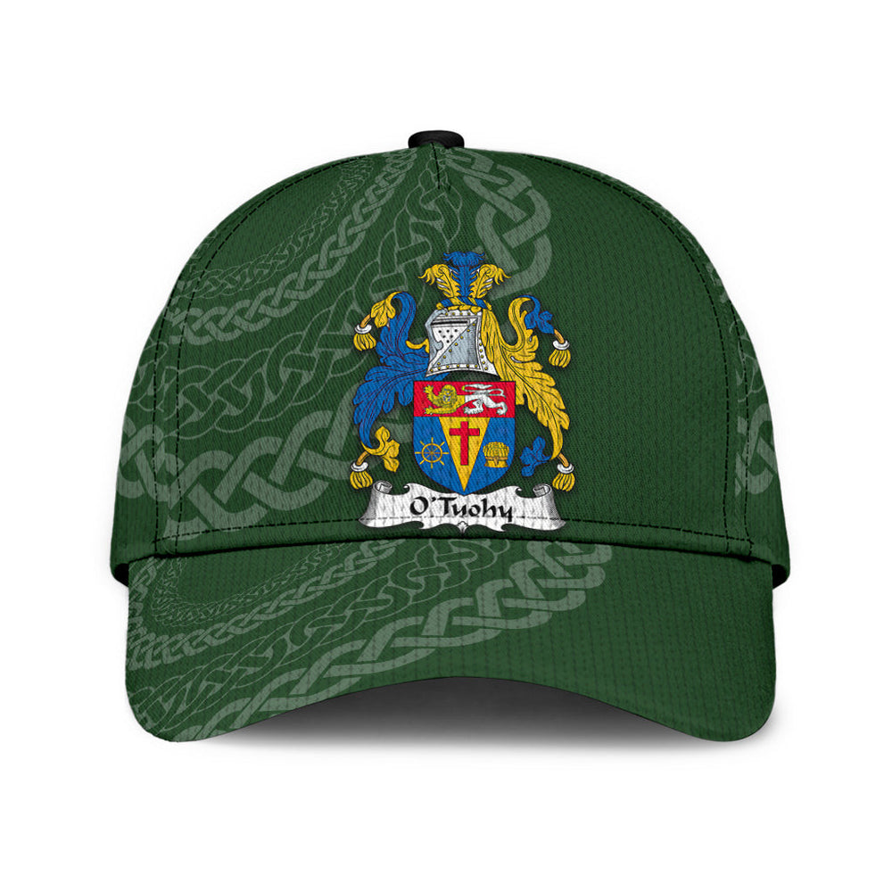 Clan Otuohy Coat Of Arms - Irish Family Crest St Patrick's Day Classic CapZE27 Classic Cap - Otuohy Coat Of Arms St Patrick's Day Classic Cap Irish Cap   