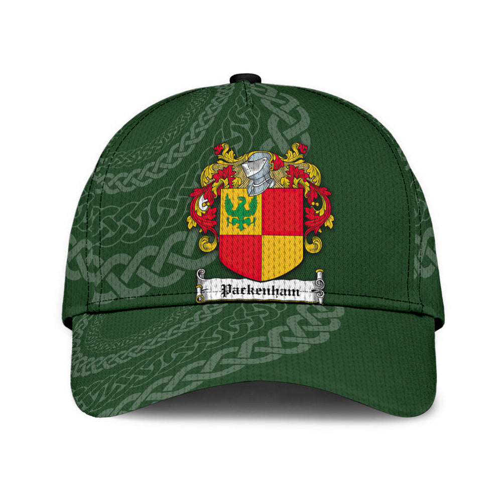 Clan Packenham Coat Of Arms - Irish Family Crest St Patrick's Day Classic CapWZ89 Classic Cap - Packenham Coat Of Arms St Patrick's Day Classic Cap Irish Cap   