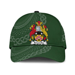 Clan Raynolds Coat Of Arms - Irish Family Crest St Patrick's Day Classic CapCZ36 Classic Cap - Raynolds Coat Of Arms St Patrick's Day Classic Cap Irish Cap   