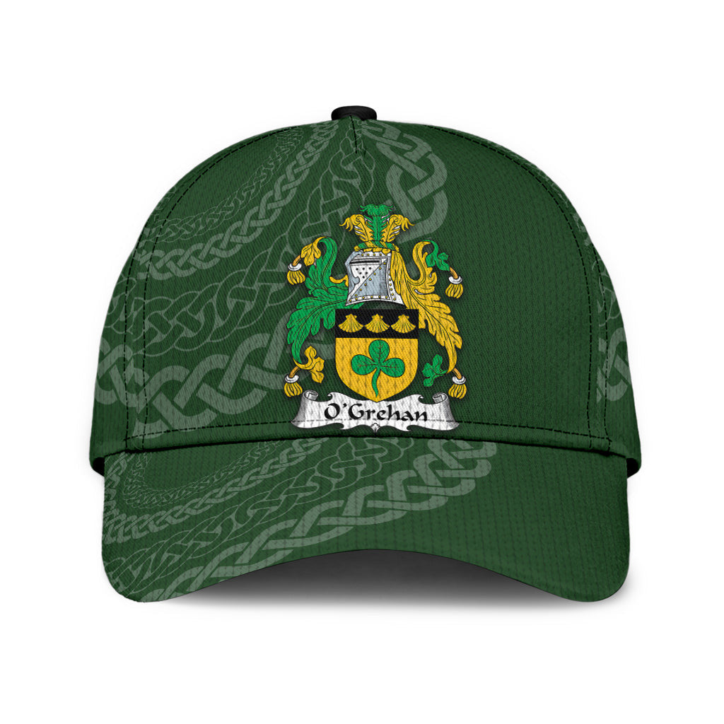 Clan Ogrehan Coat Of Arms - Irish Family Crest St Patrick's Day Classic CapZE87 Classic Cap - Ogrehan Coat Of Arms St Patrick's Day Classic Cap Irish Cap   