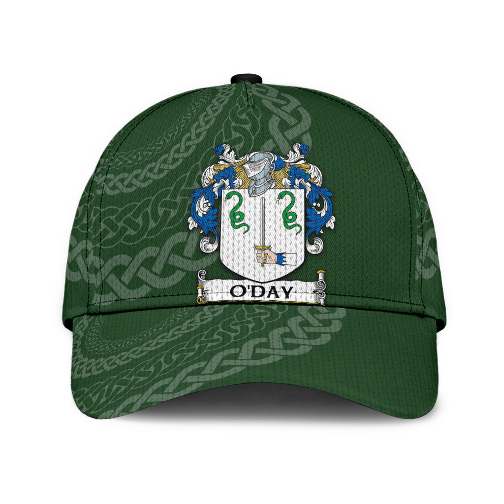Clan Oday Coat Of Arms - Irish Family Crest St Patrick's Day Classic CapZG37 Classic Cap - Oday Coat Of Arms St Patrick's Day Classic Cap Irish Cap   