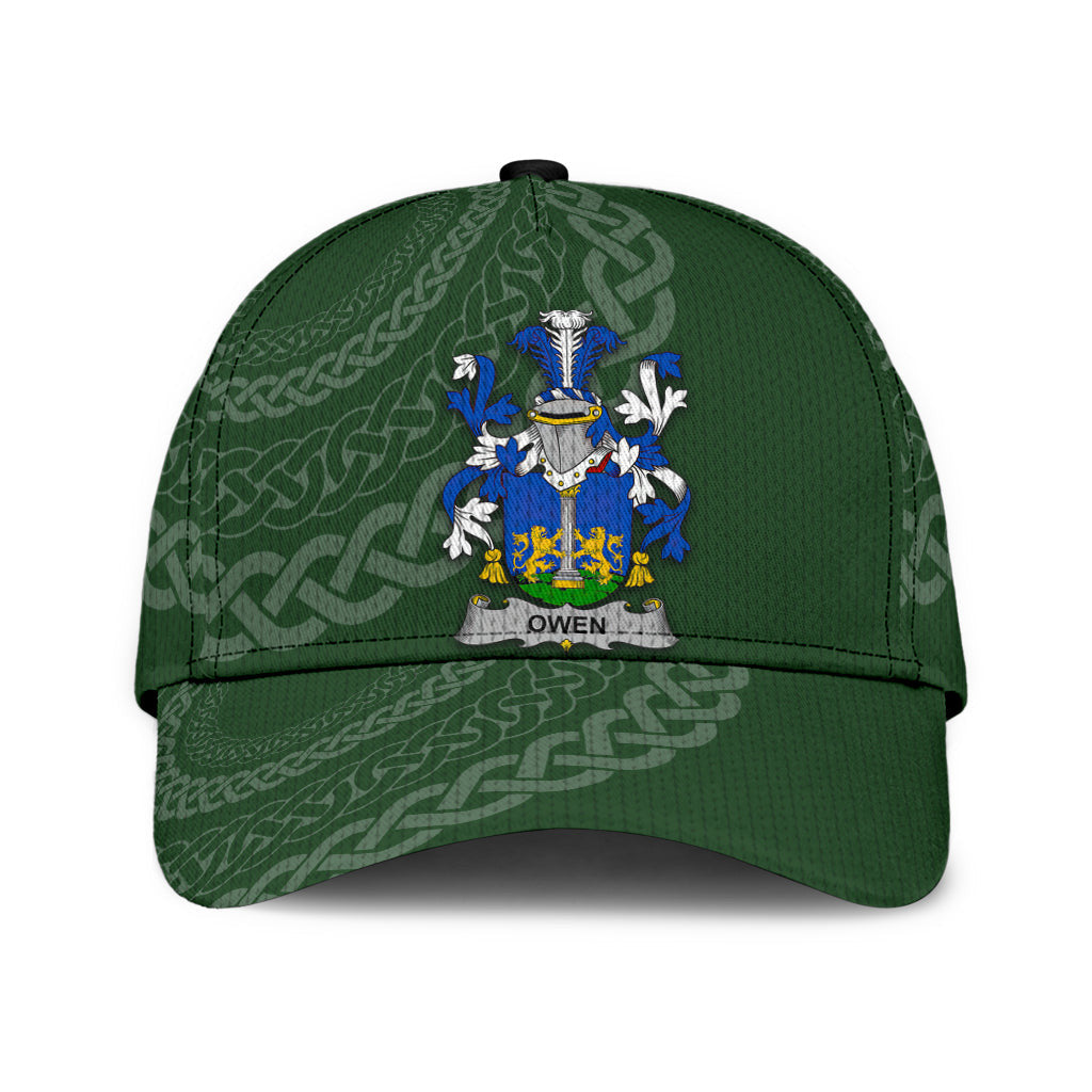Clan Owen Coat Of Arms - Irish Family Crest St Patrick's Day Classic CapZA51 Classic Cap - Owen Coat Of Arms St Patrick's Day Classic Cap Irish Cap   