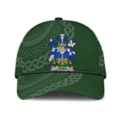 Clan Owen Coat Of Arms - Irish Family Crest St Patrick's Day Classic CapZA51 Classic Cap - Owen Coat Of Arms St Patrick's Day Classic Cap Irish Cap   