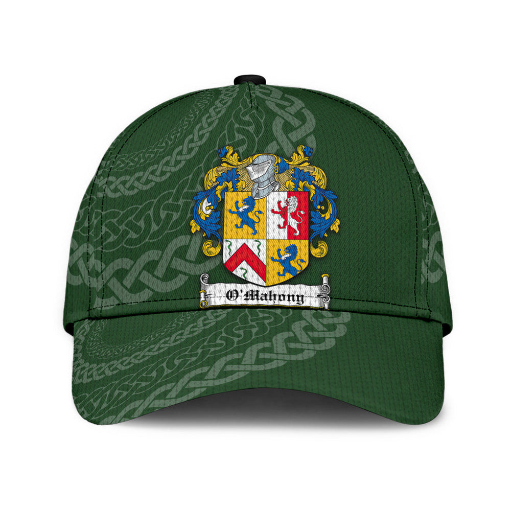 Clan Omahony Coat Of Arms - Irish Family Crest St Patrick's Day Classic CapEJ21 Classic Cap - Omahony Coat Of Arms St Patrick's Day Classic Cap Irish Cap   