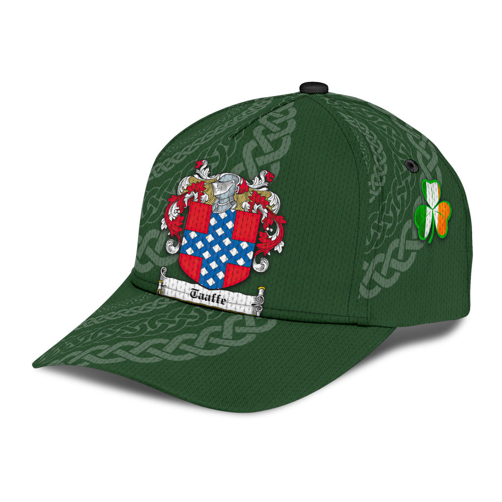 Clan Taaffe Coat Of Arms - Irish Family Crest St Patrick's Day Classic CapQT29 Classic Cap - Taaffe Coat Of Arms St Patrick's Day Classic Cap Irish Cap   