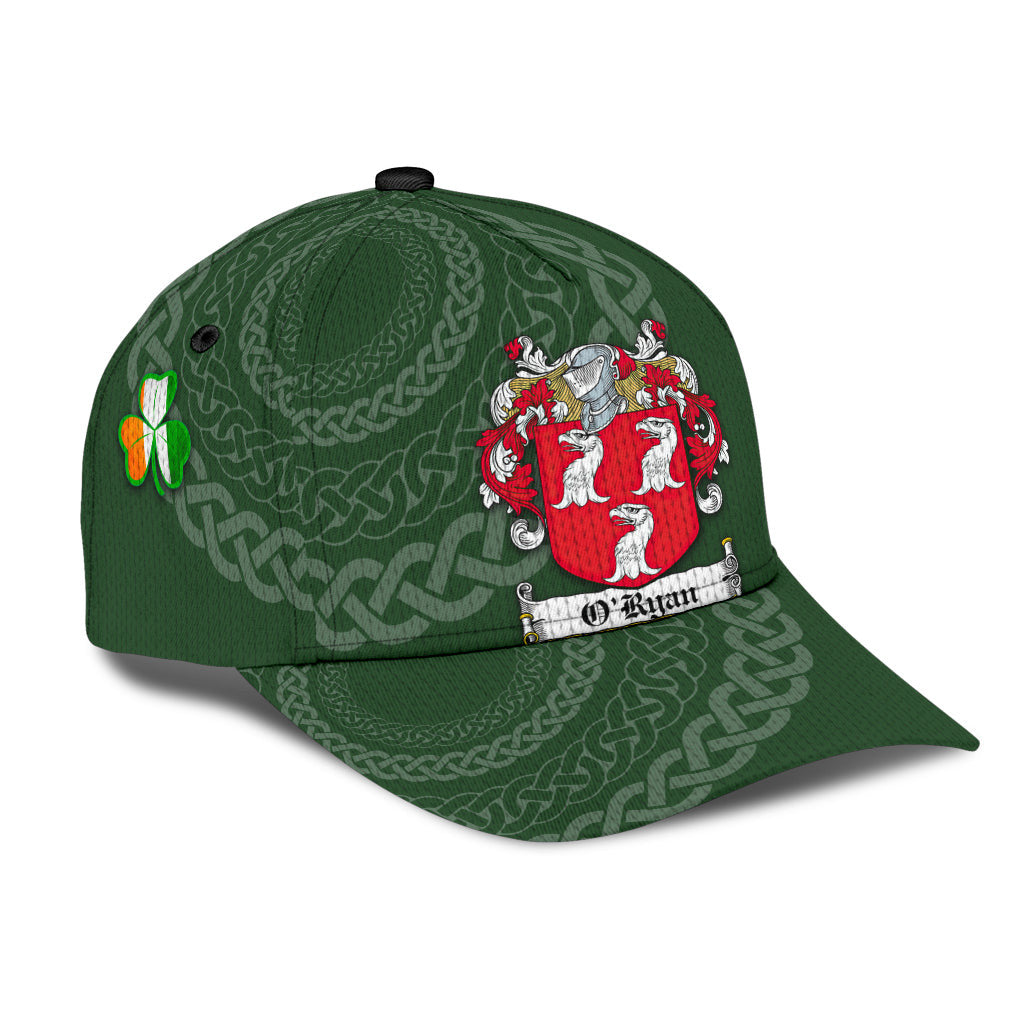 Clan Oryan Coat Of Arms - Irish Family Crest St Patrick's Day Classic CapTK80 Classic Cap - Oryan Coat Of Arms St Patrick's Day Classic Cap Irish Cap   