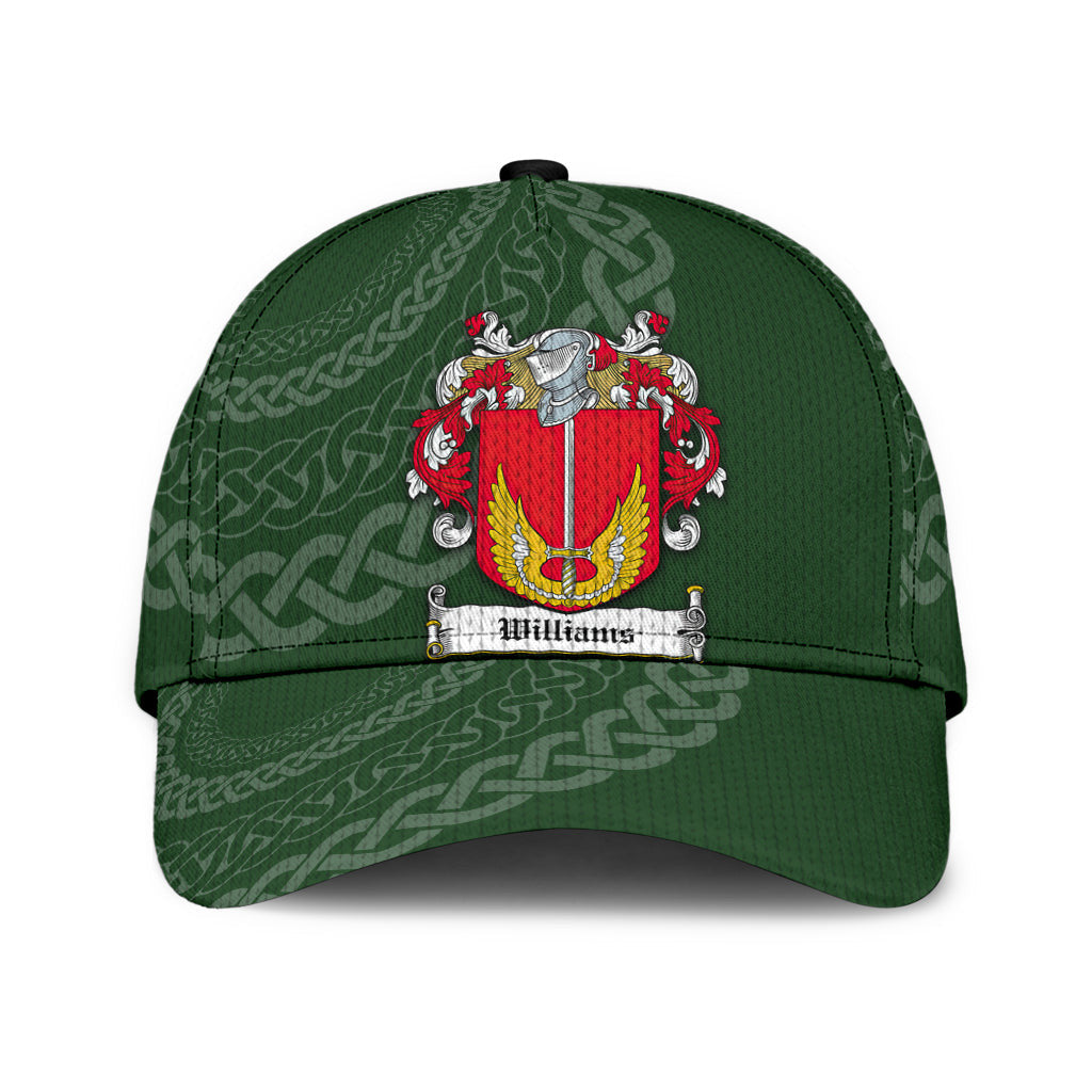 Clan Williams Coat Of Arms - Irish Family Crest St Patrick's Day Classic CapXB85 Classic Cap - Williams Coat Of Arms St Patrick's Day Classic Cap Irish Cap   