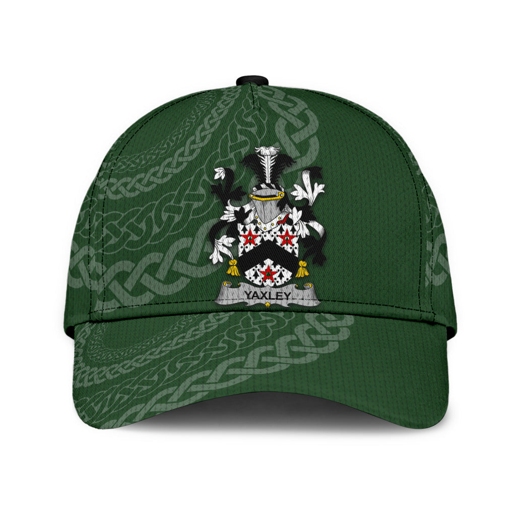 Clan Yaxley Coat Of Arms - Irish Family Crest St Patrick's Day Classic CapHP55 Classic Cap - Yaxley Coat Of Arms St Patrick's Day Classic Cap Irish Cap   