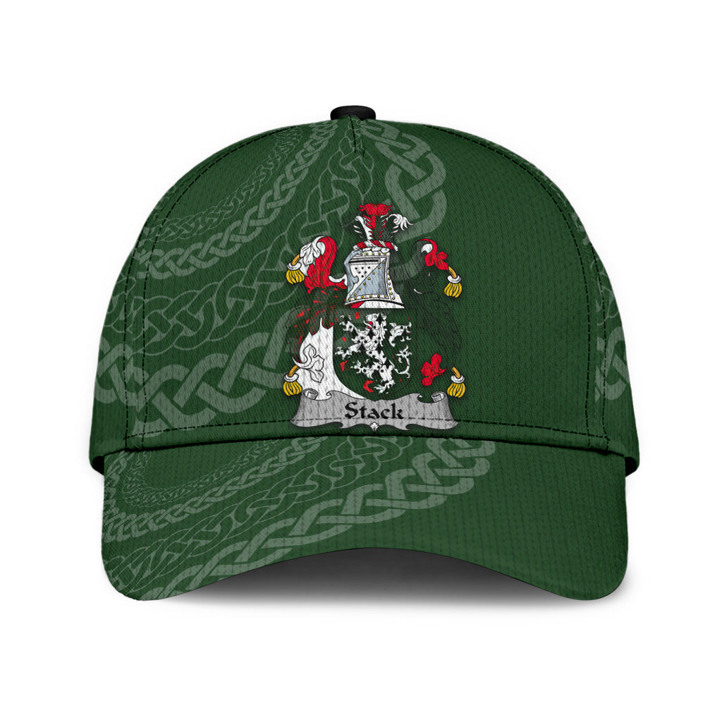 Clan Stack Coat Of Arms - Irish Family Crest St Patrick's Day Classic CapYK58 Classic Cap - Stack Coat Of Arms St Patrick's Day Classic Cap Irish Cap   