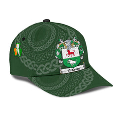 Clan Oleary Coat Of Arms - Irish Family Crest St Patrick's Day Classic CapQF79 Classic Cap - Oleary Coat Of Arms St Patrick's Day Classic Cap Irish Cap   