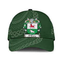 Clan Oleary Coat Of Arms - Irish Family Crest St Patrick's Day Classic CapQF79 Classic Cap - Oleary Coat Of Arms St Patrick's Day Classic Cap Irish Cap   