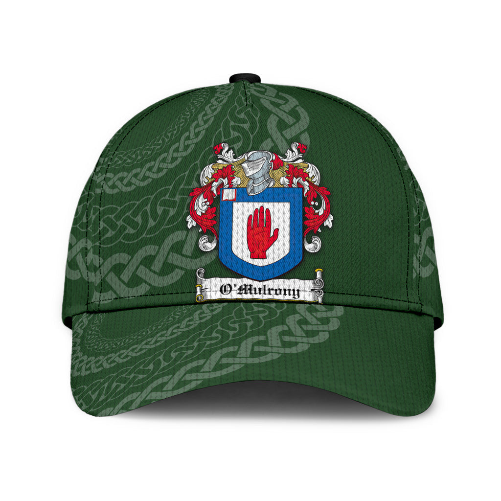 Clan Omulrony Coat Of Arms - Irish Family Crest St Patrick's Day Classic CapBY92 Classic Cap - Omulrony Coat Of Arms St Patrick's Day Classic Cap Irish Cap   