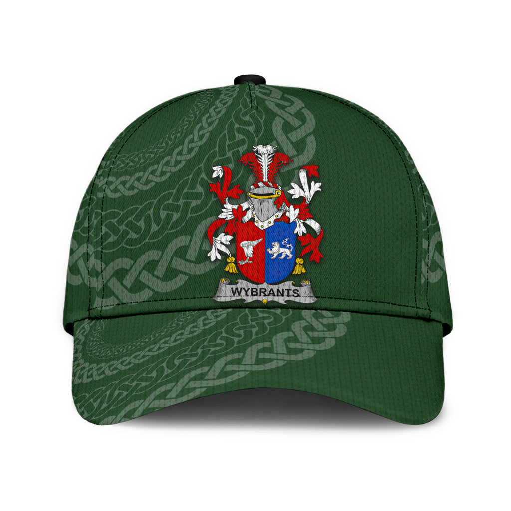 Clan Wybrants Coat Of Arms - Irish Family Crest St Patrick's Day Classic CapUL76 Classic Cap - Wybrants Coat Of Arms St Patrick's Day Classic Cap Irish Cap   