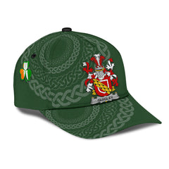 Clan Quigley Coat Of Arms - Irish Family Crest St Patrick's Day Classic CapZB73 Classic Cap - Quigley Coat Of Arms St Patrick's Day Classic Cap Irish Cap   