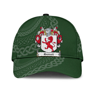 Clan Russell Coat Of Arms - Irish Family Crest St Patrick's Day Classic Cap