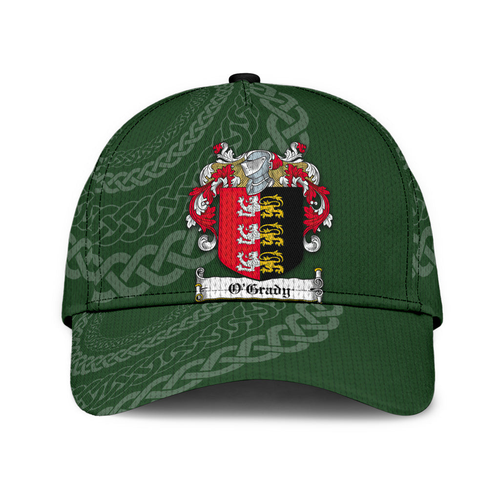 Clan Ogrady Coat Of Arms - Irish Family Crest St Patrick's Day Classic CapAH13 Classic Cap - Ogrady Coat Of Arms St Patrick's Day Classic Cap Irish Cap   