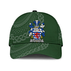 Clan Stratford Coat Of Arms - Irish Family Crest St Patrick's Day Classic CapPL56 Classic Cap - Stratford Coat Of Arms St Patrick's Day Classic Cap Irish Cap   
