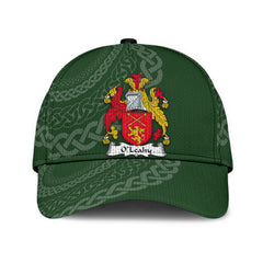 Clan Oleahy Coat Of Arms - Irish Family Crest St Patrick's Day Classic CapQM60 Classic Cap - Oleahy Coat Of Arms St Patrick's Day Classic Cap Irish Cap   