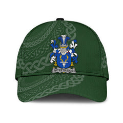 Clan Mcfetridge Coat Of Arms - Irish Family Crest St Patrick's Day Classic CapDY40 Classic Cap - Mcfetridge Coat Of Arms St Patrick's Day Classic Cap Irish Cap   