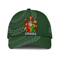 Clan Mcgaynor Coat Of Arms - Irish Family Crest St Patrick's Day Classic CapBW31 Classic Cap - Mcgaynor Coat Of Arms St Patrick's Day Classic Cap Irish Cap   