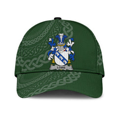 Clan Lowe Coat Of Arms - Irish Family Crest St Patrick's Day Classic CapDL25 Classic Cap - Lowe Coat Of Arms St Patrick's Day Classic Cap Irish Cap   