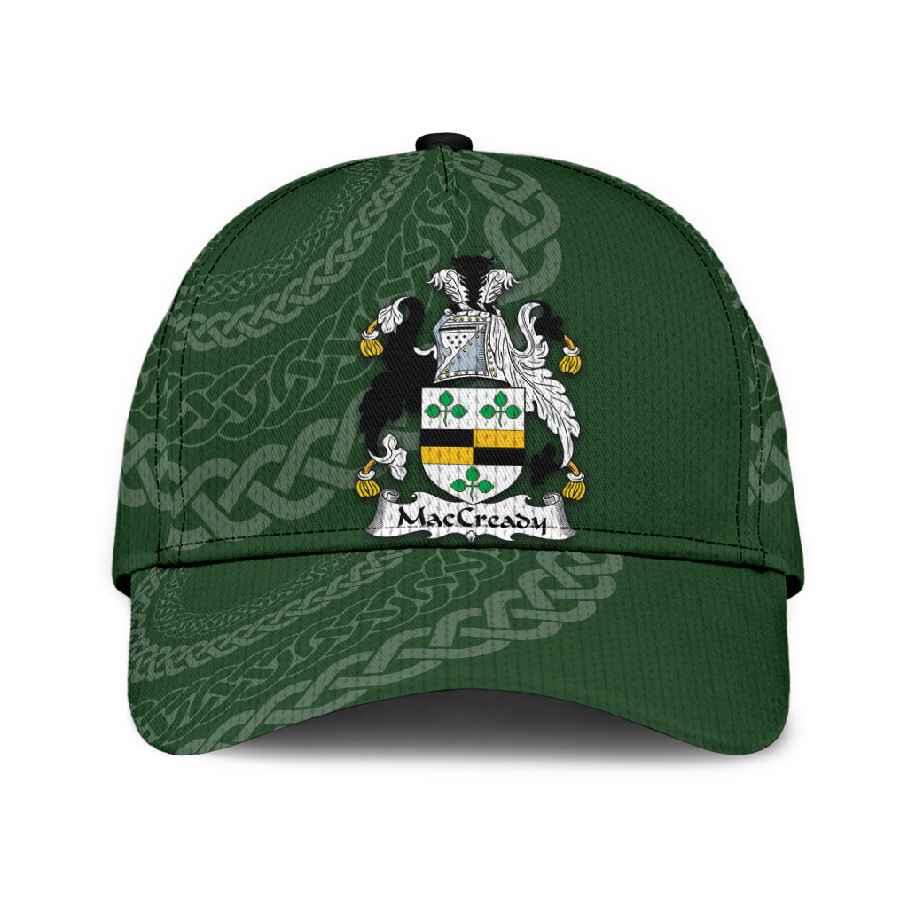 Clan Maccready Coat Of Arms - Irish Family Crest St Patrick's Day Classic CapIT98 Classic Cap - Maccready Coat Of Arms St Patrick's Day Classic Cap Irish Cap   