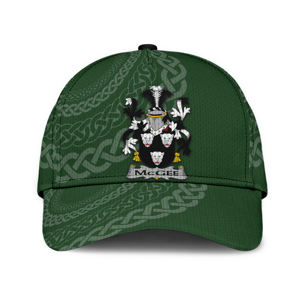 Clan Mcgee Coat Of Arms - Irish Family Crest St Patrick's Day Classic CapBE11 Classic Cap - Mcgee Coat Of Arms St Patrick's Day Classic Cap Irish Cap   