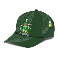 Clan Mccaffrey Coat Of Arms - Irish Family Crest St Patrick's Day Classic CapQC82 Classic Cap - Mccaffrey Coat Of Arms St Patrick's Day Classic Cap Irish Cap   