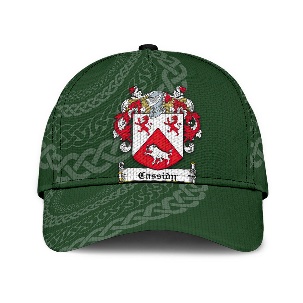 Clan Ocassidy Coat Of Arms - Irish Family Crest St Patrick's Day Classic CapJQ75 Classic Cap - Ocassidy Coat Of Arms St Patrick's Day Classic Cap Irish Cap   