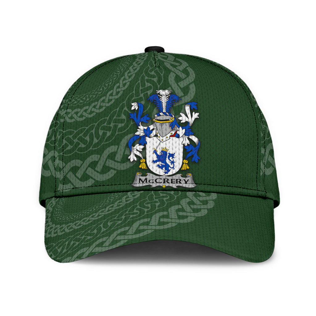 Clan Mccrery Coat Of Arms - Irish Family Crest St Patrick's Day Classic CapVO34 Classic Cap - Mccrery Coat Of Arms St Patrick's Day Classic Cap Irish Cap   