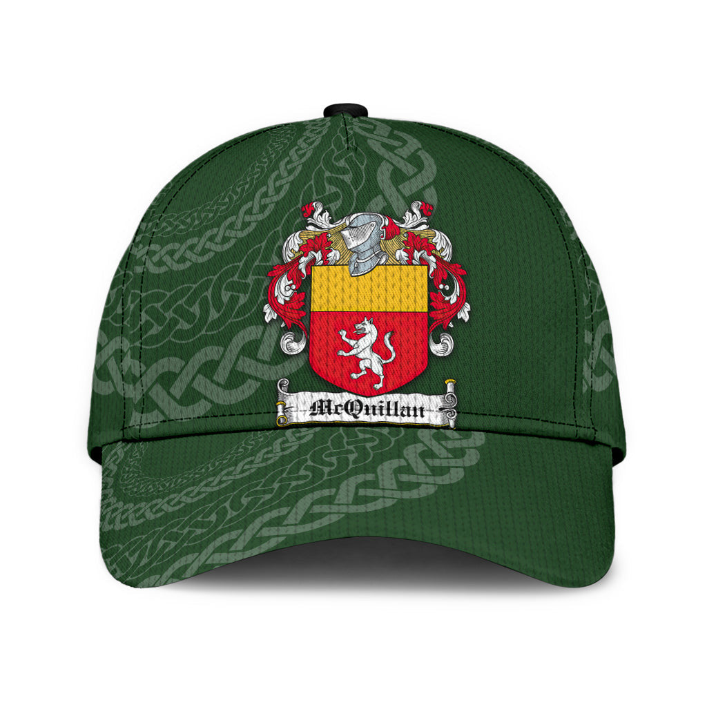 Clan Mcquillan Coat Of Arms - Irish Family Crest St Patrick's Day Classic CapYR11 Classic Cap - Mcquillan Coat Of Arms St Patrick's Day Classic Cap Irish Cap   
