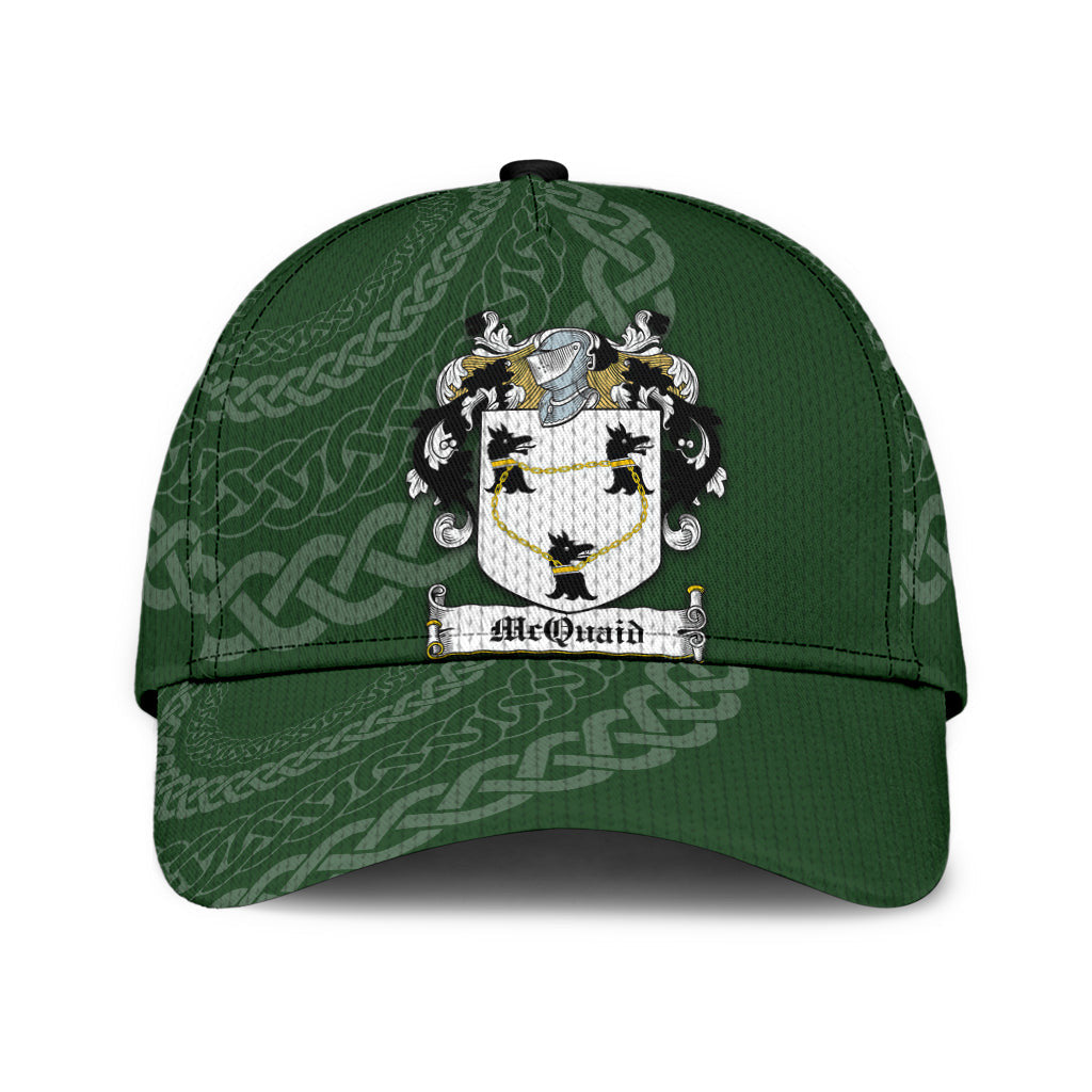 Clan Mcquaid Coat Of Arms - Irish Family Crest St Patrick's Day Classic CapBY97 Classic Cap - Mcquaid Coat Of Arms St Patrick's Day Classic Cap Irish Cap   