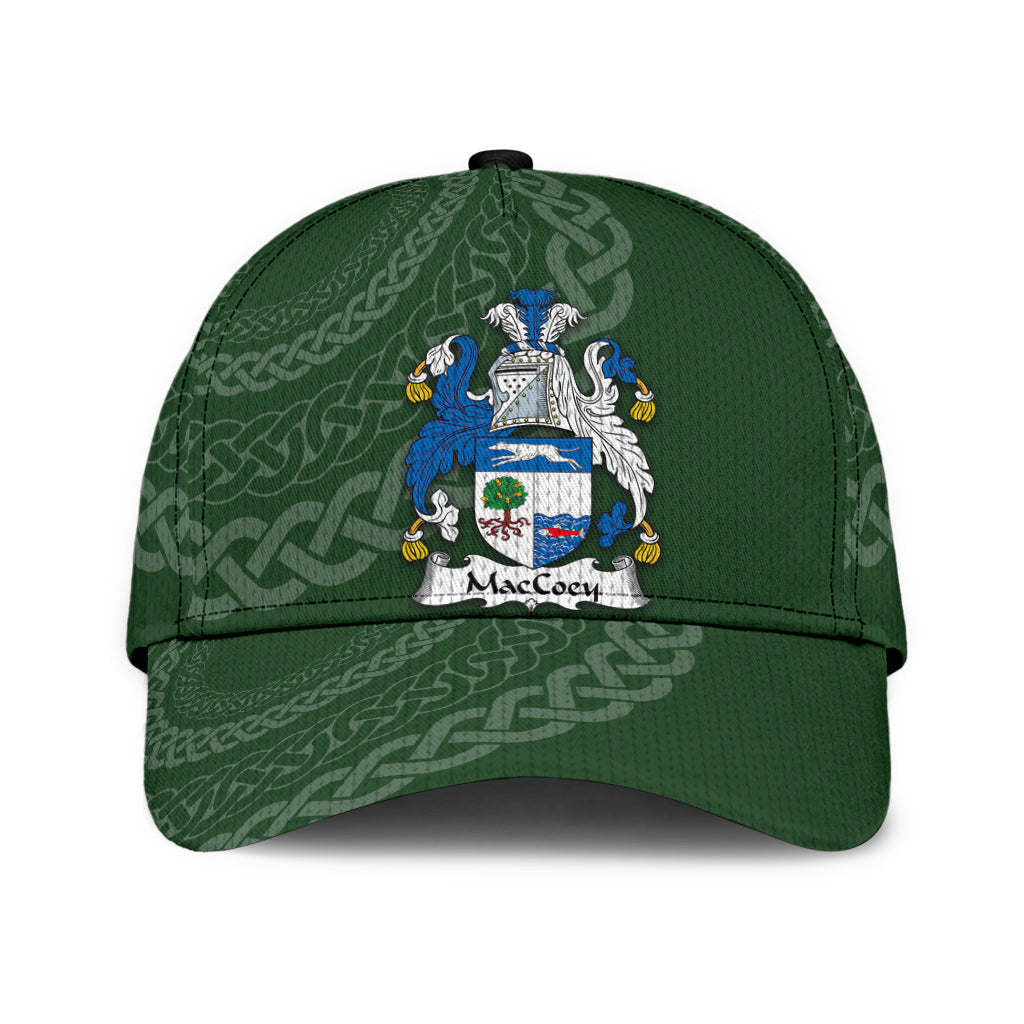 Clan Maccoey Coat Of Arms - Irish Family Crest St Patrick's Day Classic CapDI10 Classic Cap - Maccoey Coat Of Arms St Patrick's Day Classic Cap Irish Cap   