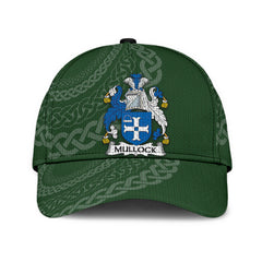Clan Mullock Coat Of Arms - Irish Family Crest St Patrick's Day Classic CapFH29 Classic Cap - Mullock Coat Of Arms St Patrick's Day Classic Cap Irish Cap   