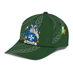 Clan Mullock Coat Of Arms - Irish Family Crest St Patrick's Day Classic CapFH29 Classic Cap - Mullock Coat Of Arms St Patrick's Day Classic Cap Irish Cap   