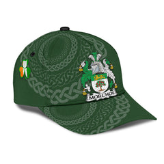 Clan Morchoe Coat Of Arms - Irish Family Crest St Patrick's Day Classic CapJV68 Classic Cap - Morchoe Coat Of Arms St Patrick's Day Classic Cap Irish Cap   