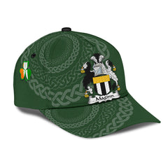 Clan Maginn Coat Of Arms - Irish Family Crest St Patrick's Day Classic CapQZ32 Classic Cap - Maginn Coat Of Arms St Patrick's Day Classic Cap Irish Cap   