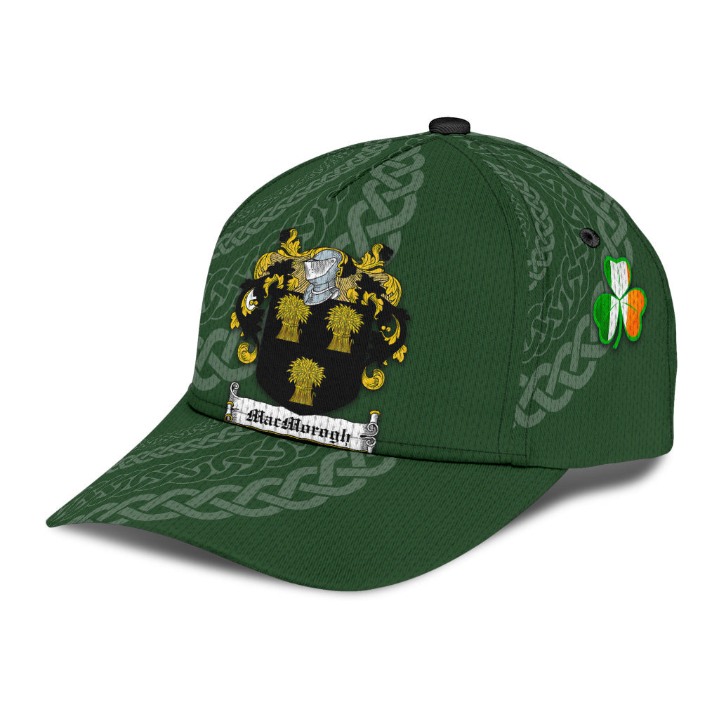 Clan Macmorogh Coat Of Arms Leinster Irelandarms - Irish Family Crest St Patrick's Day Classic CapVM50 Classic Cap - Macmorogh Coat Of Arms Leinster Irelandarms St Patrick's Day Classic Cap Irish Cap   
