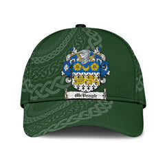 Clan Mcveagh Coat Of Arms - Irish Family Crest St Patrick's Day Classic CapZA11 Classic Cap - Mcveagh Coat Of Arms St Patrick's Day Classic Cap Irish Cap   