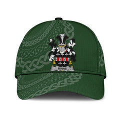Clan Minne Coat Of Arms - Irish Family Crest St Patrick's Day Classic CapWD79 Classic Cap - Minne Coat Of Arms St Patrick's Day Classic Cap Irish Cap   